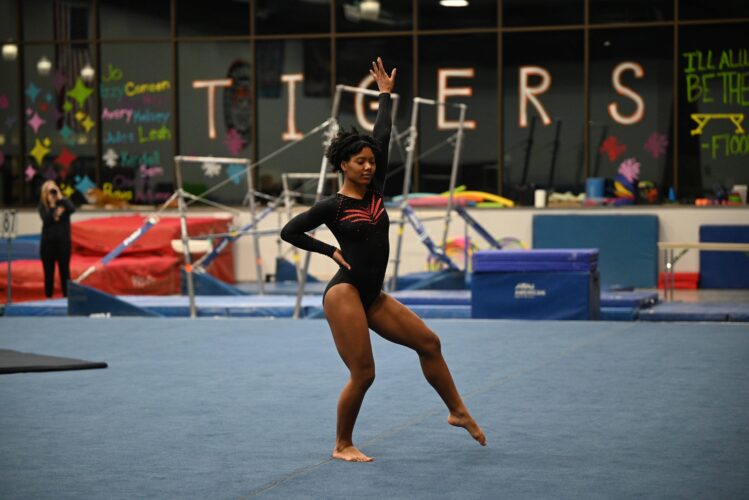 Tiger gymnastics falls short vs. Saints | News, Sports, Jobs - Marshall ...